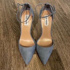 Steve Madden Blue Heels